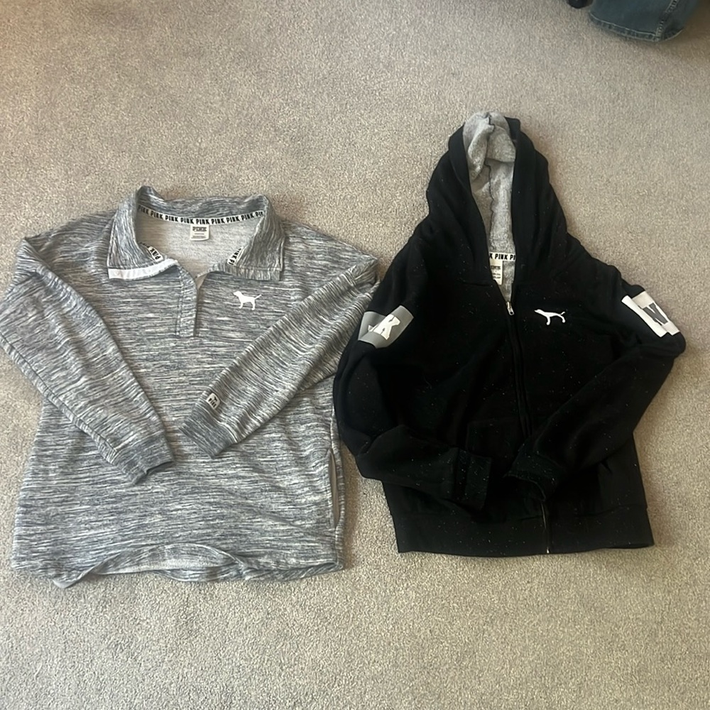 PINK Bundle! Sweatshirt & Hoodie